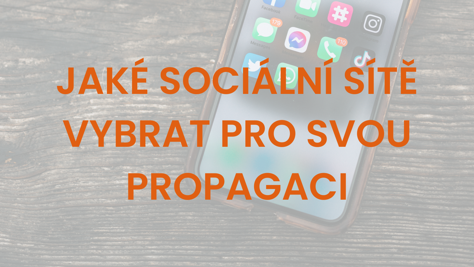 Jaké sociální sítě vybrat pro svou propagaci
